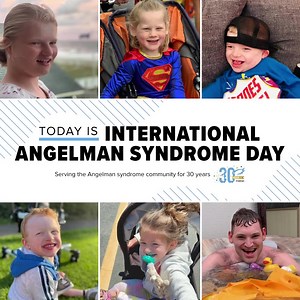 5.6K views · 194 reactions | It’s International Angelman Day! Let’s educate the world about Angelman syndrome. Find resources and activities on our website. www.angelman.org/iad Tag us on your posts and videos today! #InternationalAngelmanDay | Angelman Syndrome Foundation | Facebook