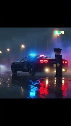 Police chase in ROBLOX