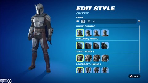 Create your own Mandalorian in Fortnite!