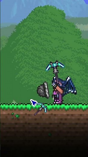 How to build a boulder in Terraria1.4.5 #bluejaytgaming #terraria #shorts