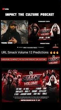 Tay Roc vs ILL Will Rematch URL Smack Volume 12 #tayroc #battlerap #impacttheculturepodcast #illwill