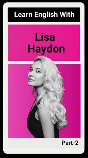 Learn English With Lisa Haydon