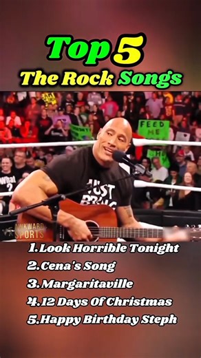 The Rock TOP 5 songs. #therock #therockwwe #dwaynejohnson #stonecold #wwfattitude #wweattitudeera #attitudeera #wwe #dwaynetherockjohnson #wwetherock #wwefyp #90swrestling #wrestlingnostalgi | Fanpage wwe