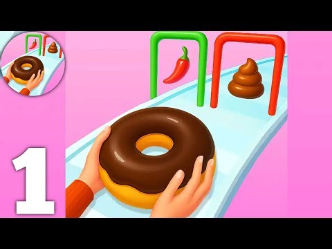 Bakery Stack: Cooking Games Part 1 - All Levels Gameplay Walkthrough (Android,iOS)