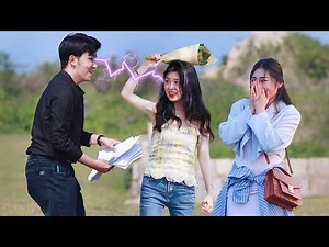 Drama in Real Life Part 2 (Girl Version) | Prank 当偶像剧中的浪漫桥段发生在自己身上，小姐姐们会有什么反应呢？