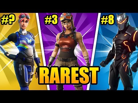 The Rarest Fortnite Skins