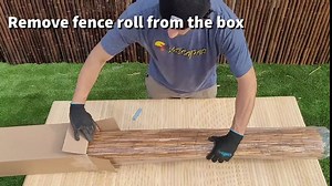 FOREVER BAMBOO Reed Fencing for Garden and Backyard Landscape Coffee 6 ft H x 16 ft L (2-Pack)