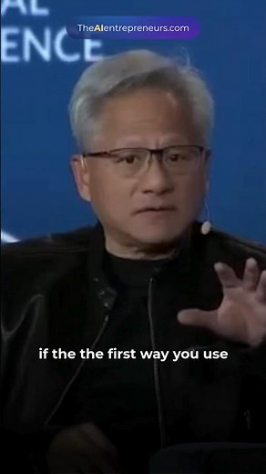 Jensen Huang: AI Isn't Just an App—It's a Total Reinvention of Computing