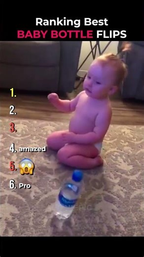 Ranking Baby Bottle Flip Moments