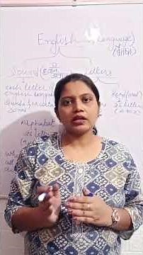 sound and letters ll sound and letters in english language ll letters and sound