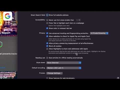 APPLE Mac – How to Block All Cookies in Safari
