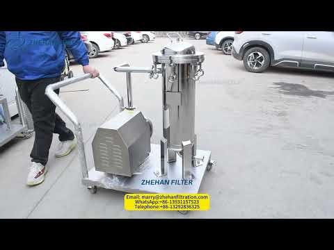 High Precision High Temperature Resistant Edible Oil Filter Food Grade Oil Purification Equipment