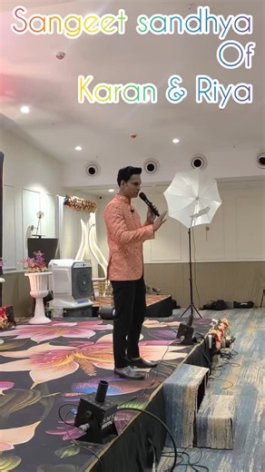 Dev Sail on Instagram: "Hosted Sangeet Sandhya for Karan & Riya"