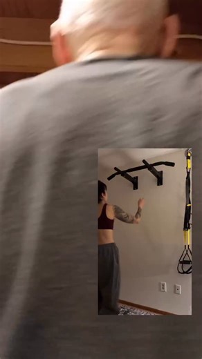 Heather Watts on Instagram: "Can I keep up with my Dad? 😅😅 I tried my arms were shaking on this one!! Good job Dad!!! #keepmoving #movementthatinspires #moveyourbody #moveit #movementislife"