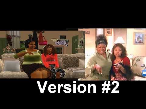 The Parkers: Opening Credits - Seasons 1-3 (Sims 2 Version) [Comparison Video]