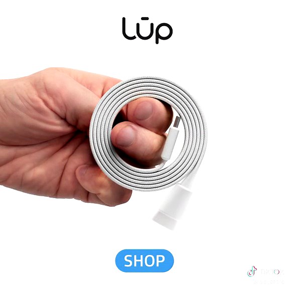 Traditional cables quickly become a tangled mess. But lūp is essentially self-organizing. It wraps effortlessly with a flick of the wrist. And it stays perfectly coiled until you need it again. Neat.