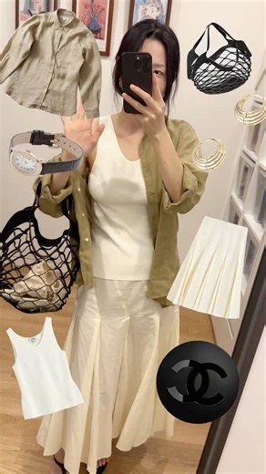 🧥 여름엔 린넨 셔츠가 아우터입니다 | 김부장 여름 출근룩 #린넨셔츠 #출근룩 #플리츠스커트 #COS #토마스모어 #오비아 #자라 #ZARA #40대패션 #김부장김캡틴 #오피스룩