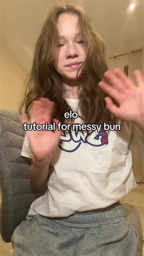 #tutorialbun #dlaciebie #messybun #foryou #viral | messy bun