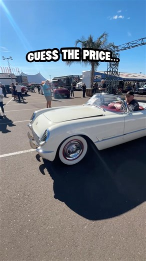 Blue Flame Powered 1954 Chevrolet Corvette! SOLD AT BARRETT-JACKSON!