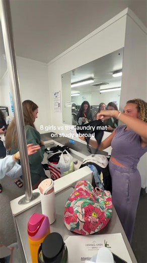 8 Girls vs the Laundry Mat: A Study Abroad Challenge