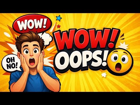INTERJECTIONS in English 😲 | Wow! Oops! Oh No! Learn with Examples