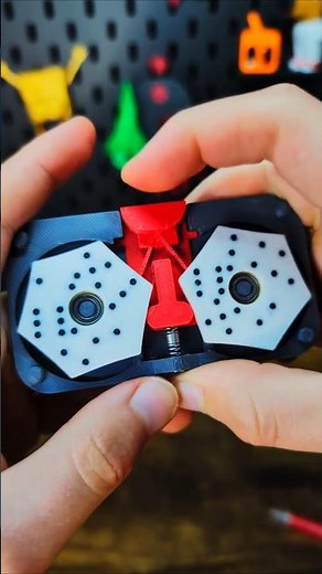 3D printed Portable Double Dice Mechanism #3dprinting
