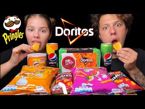 ASMR DORITOS, PRINGLES, CHEETOS CHIPS MUKBANG (Crunchy Eating Sounds) 먹방 | Tati ASMR