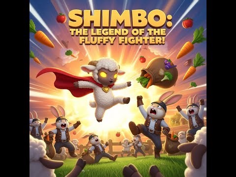 Rabbit Bandits Attack the Farm! Shimbo Leads the Ultimate Rescue 🐰🚨🐑
