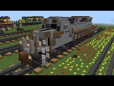 Minecraft SD40-2 GMD Locomotive Tutorial