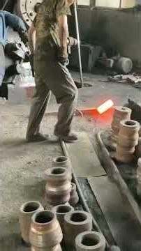 Inside the factory Factory Forging Steel Bearings | Blacksmith Heat & Power #process #machine #iron