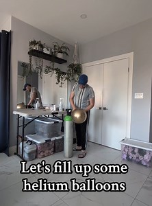 Guía paso a paso para inflar globos de helio