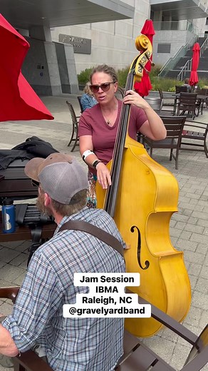 4.7K views · 57 reactions | Jam Session International Bluegrass Music Association ,Raleigh NC The Gravel Yard #bluegrassfestival #bluegrass #bluegrassmusic #ibma #IBMA2023 #musician #jamsession #jamming #RaleighNC | The Gravel Yard | Facebook