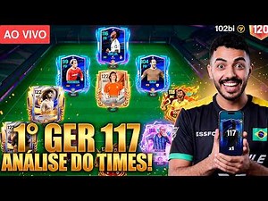 GER 117 GRÁTIS LIBERADO! 🚨 ANALISE do SEU TIME no FC MOBILE! 😱