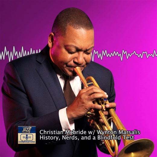 Jazz Cruises Conversations on Instagram: "Wynton Marsalis gets insulted by Harry "Sweets" Edison --- Excerpt from JCCPod #82 https://www.buzzsprout.com/2543706/episodes/18179636 --- Recorded live in front of a studio audience during The Jazz Cruise 2023, this episode features a deeply personal and insightful conversation between jazz icon Wynton Marsalis and host Christian McBride. The two explore their nearly 40-year relationship, which began when McBride was a 14-year-old bassist in Philadelph