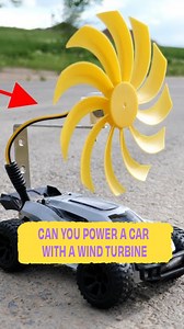 Can you power a car with a wind turbine? ​🌬️​🚘​
