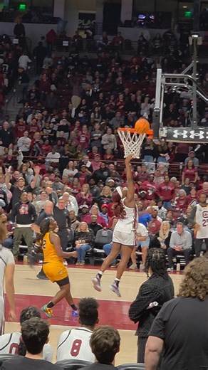 Raven Johnson's final bucket of the regular season at the CLA | Missouri vs South Carolina
