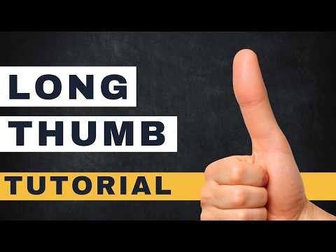 👍 HOW TO DO LONG THUMB – FUN TRICK WITH FINGER | TUTORIAL