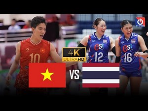 Full 4K | THÁI LAN vs VIỆT NAM | Bích Tuyền - Pimpichaya căng thẳng, tranh cãi nảy lửa