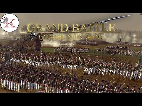 Borodino! Ultra Funds MASSIVE Units! Grand Battle Mod Napoleon Total War 4v4