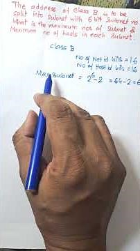 How to Find Max Hosts & Subnets from Any IP Address | Networking Basics Explained #Shorts