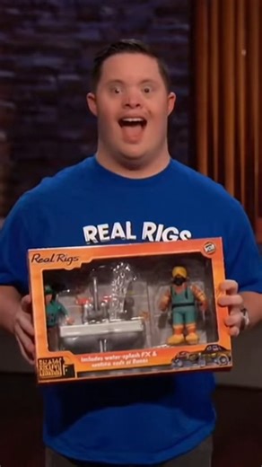 Real Rigs Series Pilot Truckstop Sink Bath Edition play set gets pitched on Shark Tank | Coy Cooter