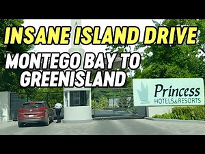 Jamaica’s Most BREATHTAKING Coastal Drive! 🚗 Montego Bay to Green Island In 4k