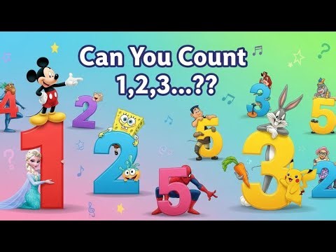 Counting Kids Songs| One Two Three Four ‪@CoComelon‬ Type Nursery Rhymes and Kids Songs