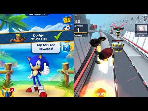 Sonic Dash vs Sonic Dash 2 | Epic Gameplay Comparison (Part 3)