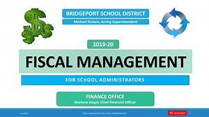 School Administrators' Fiscal Management Guide - SlideServe