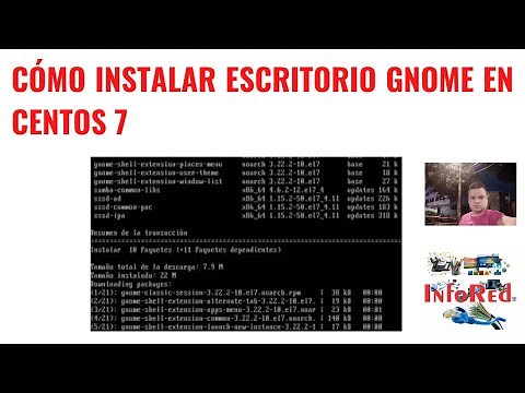 ▶️ Cómo Instalar Escritorio GNOME en CentOS 7 🖥️🐧