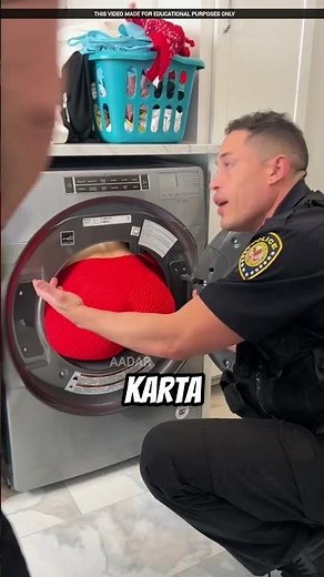 This Woman Stuck in Washing Machine