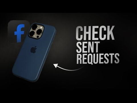 How to Check Friend Request Sent on Facebook in iPhone (tutorial)