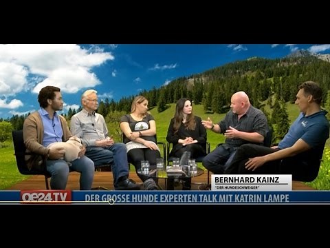 Hunde-talk oe24tv /Hundeschweiger Bernhard Kainz