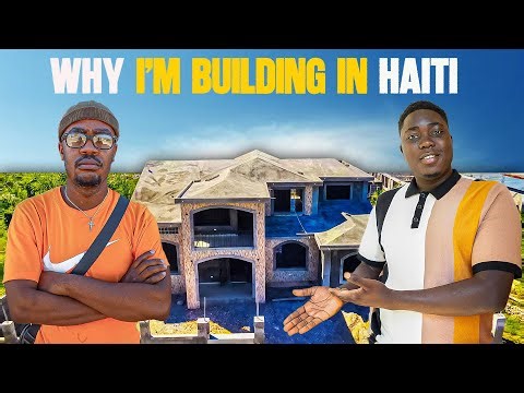 From USA to Building his first House For Airbnb in Haiti